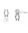 8P Caddy Clips(18-22mm.dia.) (25/pack) - Click to Zoom