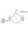 596400 Pipe Clamps(144-154mm) (5/pack) - Click to Zoom