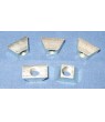 M8 BZP-Mini/Mini Wedge Nuts (25/pack) - Click to Zoom