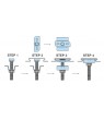 M10 Linadpter Alpha Wedge (10/pack) - Click to Zoom