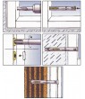 8x100 Economy Window Frame Fixings(Drill : 8mm)  (50/pack) - Click to Zoom