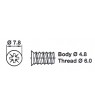 013.05.719 KEKU VARIANTA 10.5mm Screws (100/pack) - Click to Zoom
