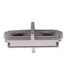 Satin Silver Lighting Track Butt Connector (1/pack) - Click to Zoom