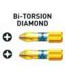 No.1 x 25 Pozi Diamond Screwdriver Bits (1/pack) - Click to Zoom