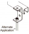 U Shape Framing Channel Brackets (1/pack) - Click to Zoom
