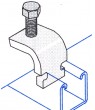 P2489 Clamp for Framing Channel (1/pack) - Click to Zoom