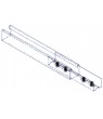Internal 41x41mm Framing Channel Connector (1/pack) - Click to Zoom
