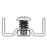 Internal 41x21mm Framing Channel Connector (1/pack) - Click to Zoom