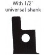 121-612(130mm) Sabre Saw Blade(BIM)Wood/Nails (5/pack) - Click to Zoom
