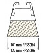 RPS50H4EG Erico Caddy Pyramid50 Support System (1/pack) - Click to Zoom