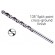 5.0mm H.S.S.Long Series Twist Drill (1/pack)