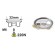 6WN(M6 Wing Nut) Caddy Clips (10/pack)