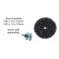 100x13x10mm Cleaning Wheels-Rasta (1/pack)