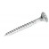 8x1.1/2in. Pozi Steel C/sk.W/Screws-ZP (200/pack)