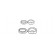 Teak/Light Brown Plastic Screw Caps-Hinged (200/pack)