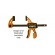 450mm One-Hand Bar Clamp (1/pack)