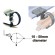 4H58CTBB (8-14mm) Caddy Clips (10-50mm.dia) (10/pack)