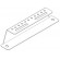 150mm Haley Underfloor Cable Tray Bracket(42mm Height)  (10/pack)
