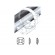 Small S/A Clips Cable Tie Bases Black (100/pack)