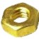 M6 Brass Hexagon Full Nuts (50/pack)