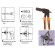 Fast Fixing Tool Cavity Fixings(Brolly Type) (1/pack)