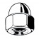 M4 Zinc Plated Domed Nuts-Steel (10/pack)