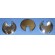 FTD855CP PC Cable Desk Tidy - 62mm Hole (1/pack)