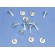 4.2x13mm.WaferHd Dry Wall Screws-Self Drill (1000/pack)