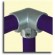 25mm(34mm) TubeKlamp 3-Way 90deg Elbow (1/pack)