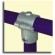 40mm(48mm) TubeKlamp(2-bolt)Clamp on Tee (1/pack)