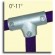 40mm(48mm) TubeKlamp Slope Long Tee (1/pack)