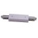 Satin Silver Lighting Track Straight Conn. (1/pack)
