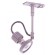 Satin Silver 50W Jana GU10 Track Light Head (1/pack)