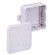 Q-12 Empty Grey 85x85x37mm.Red Range Box-KO (1/pack)