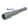 7.0mm Magnetic Nut Driver Bit (1/pack)
