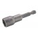 13.0mm(1/4in) Magnetic Nut Driver Bit (1/pack)