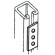 Flat 3Hole Framing Channel Bracket (1/pack)
