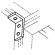 L Shaped 3 Hole Framing Channel Brackets (1/pack)