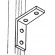 L Shaped 4 Hole Framing Channel Brackets (1/pack)