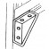 Supported 4 Hole Framing Channel Brackets (1/pack)