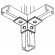 4 Hole 2 Way Framing Channel Brackets (1/pack)
