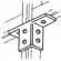 2 Way Support Framing Channel Brackets (1/pack)