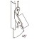 P1192Right Angle Framing Channel Brackets (1/pack)