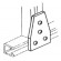 4 Hole Flat Framing Channel Brackets (1/pack)