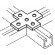 Cross Sect. Flat Framing Channel Brackets (1/pack)