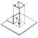 Base Plate Framing Channel Bracket (1/pack)