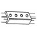 External (41x21) Couplers for Framing Channel (1/pack)