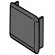 Large Black Endcaps for 41x41 Channel (10/pack)