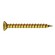 3.0 x 25 Hinge Hd Woodscrews-Yellow (200/pack)