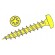 4.0 x 25 Yellow W/screws-Pan (200/pack)